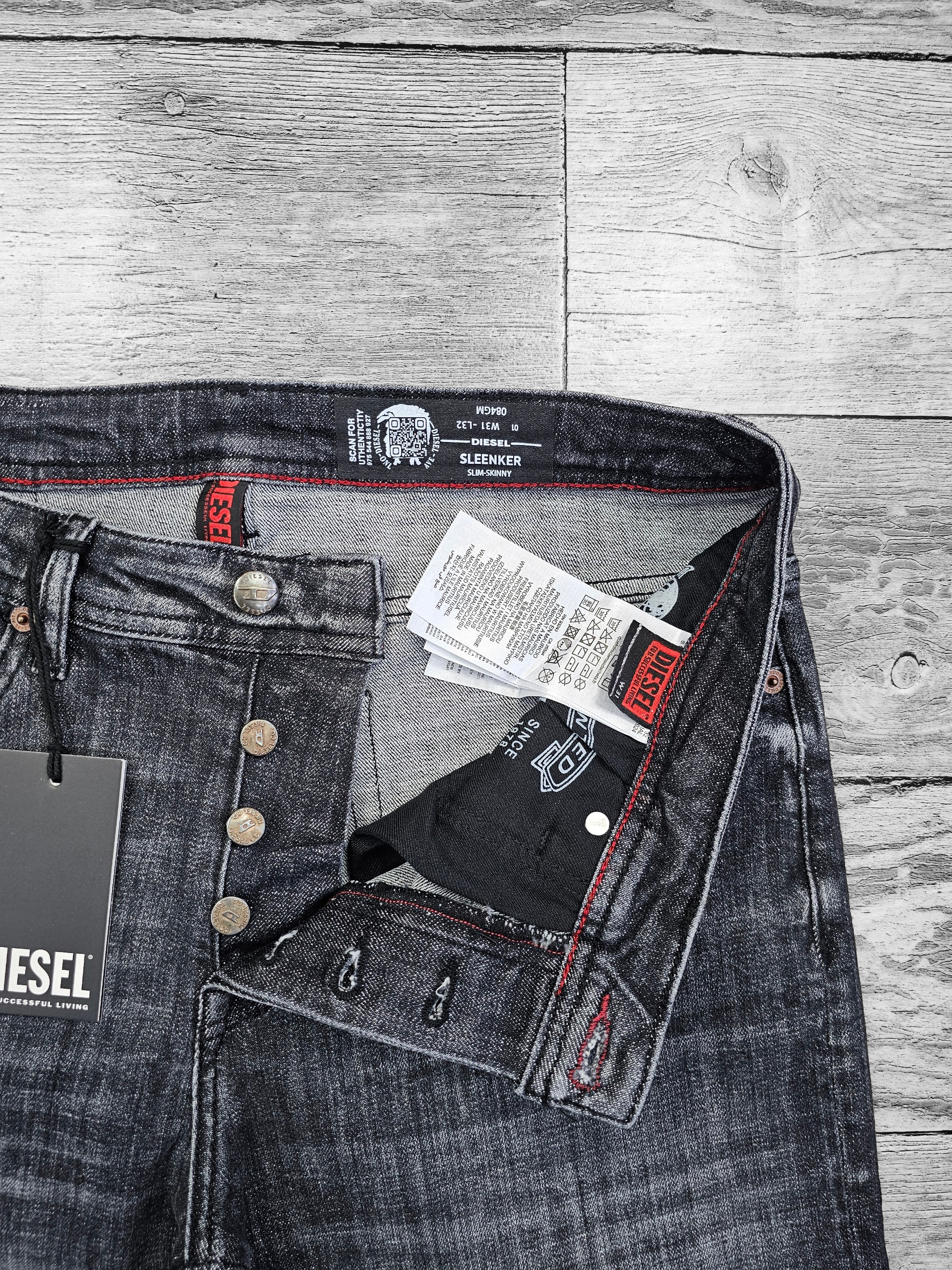 Jean Diesel gris souris