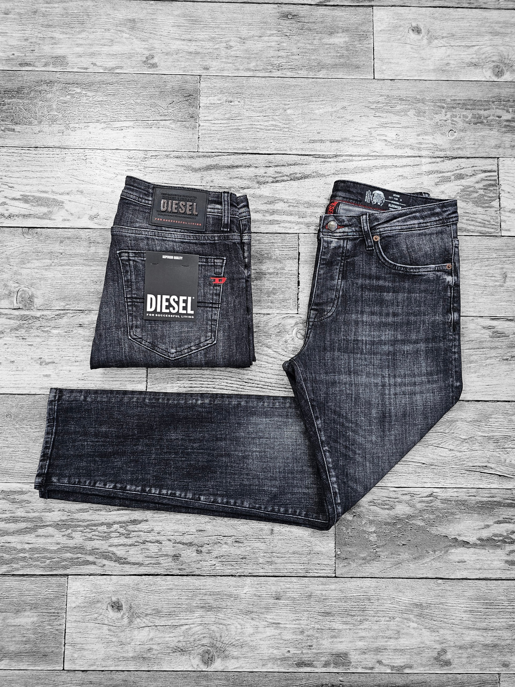 Jean Diesel gris souris