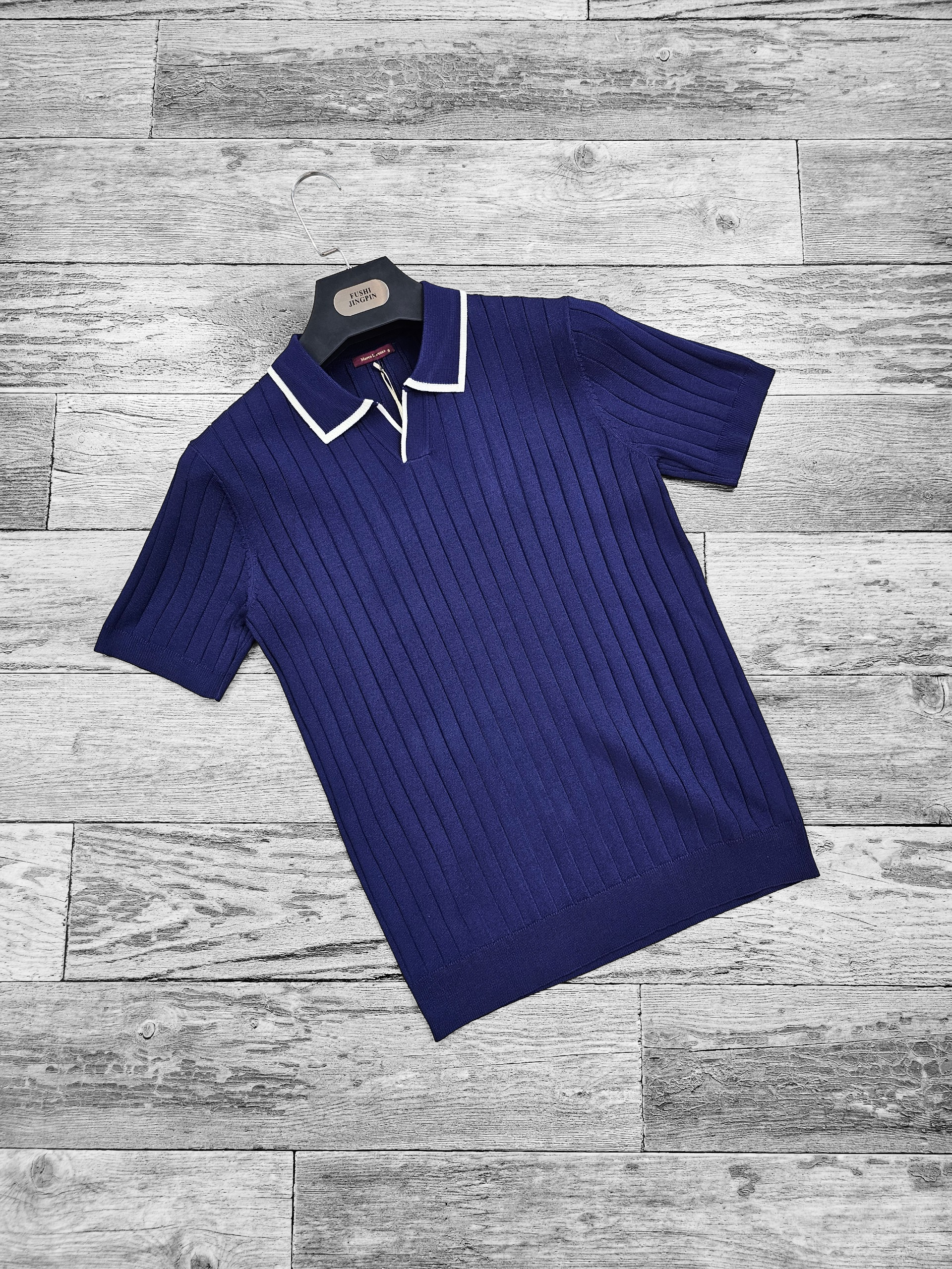 Polo Marco Lorenzo S bleu nuit