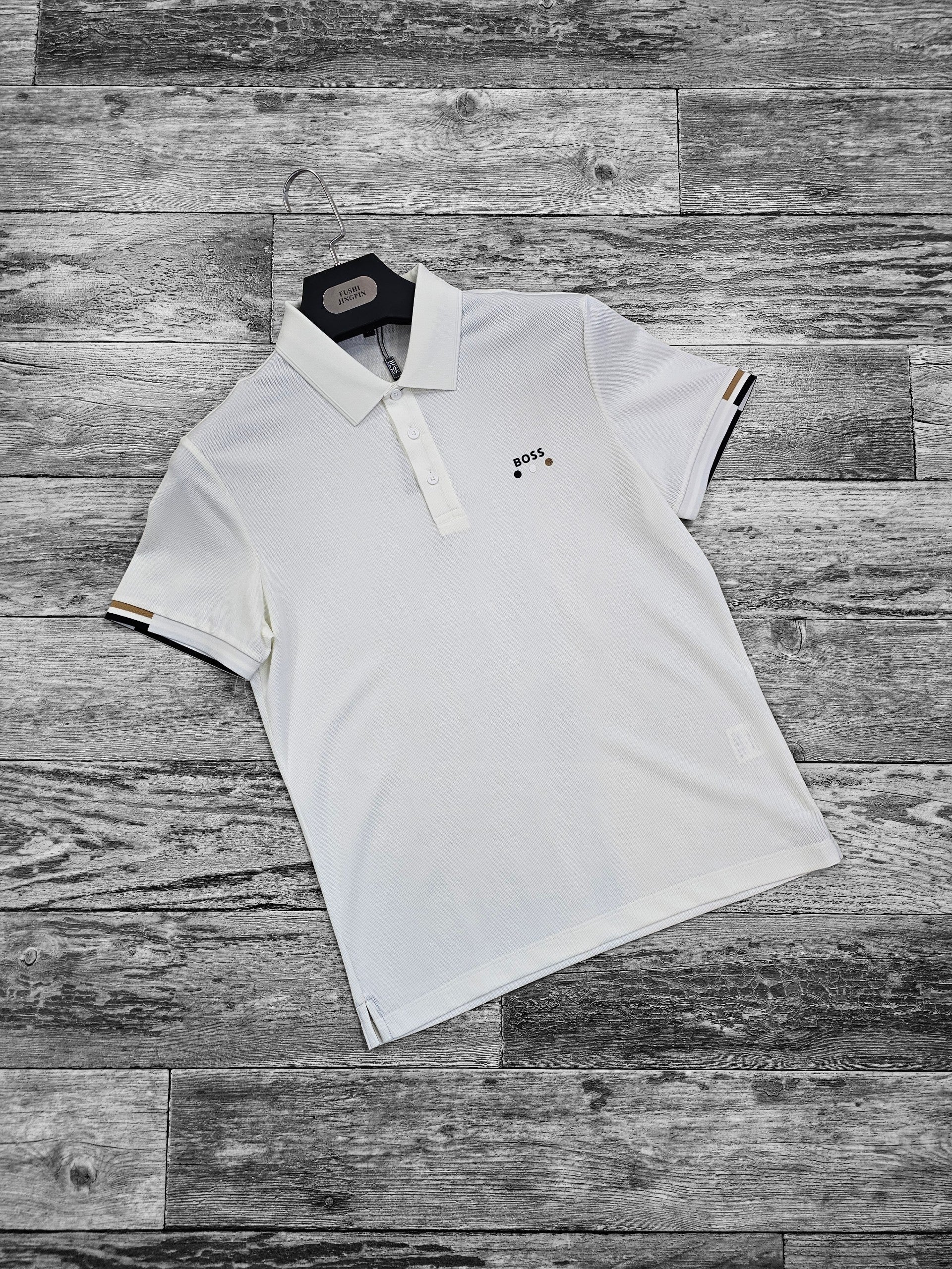 Polo BOSS tennis club blanc