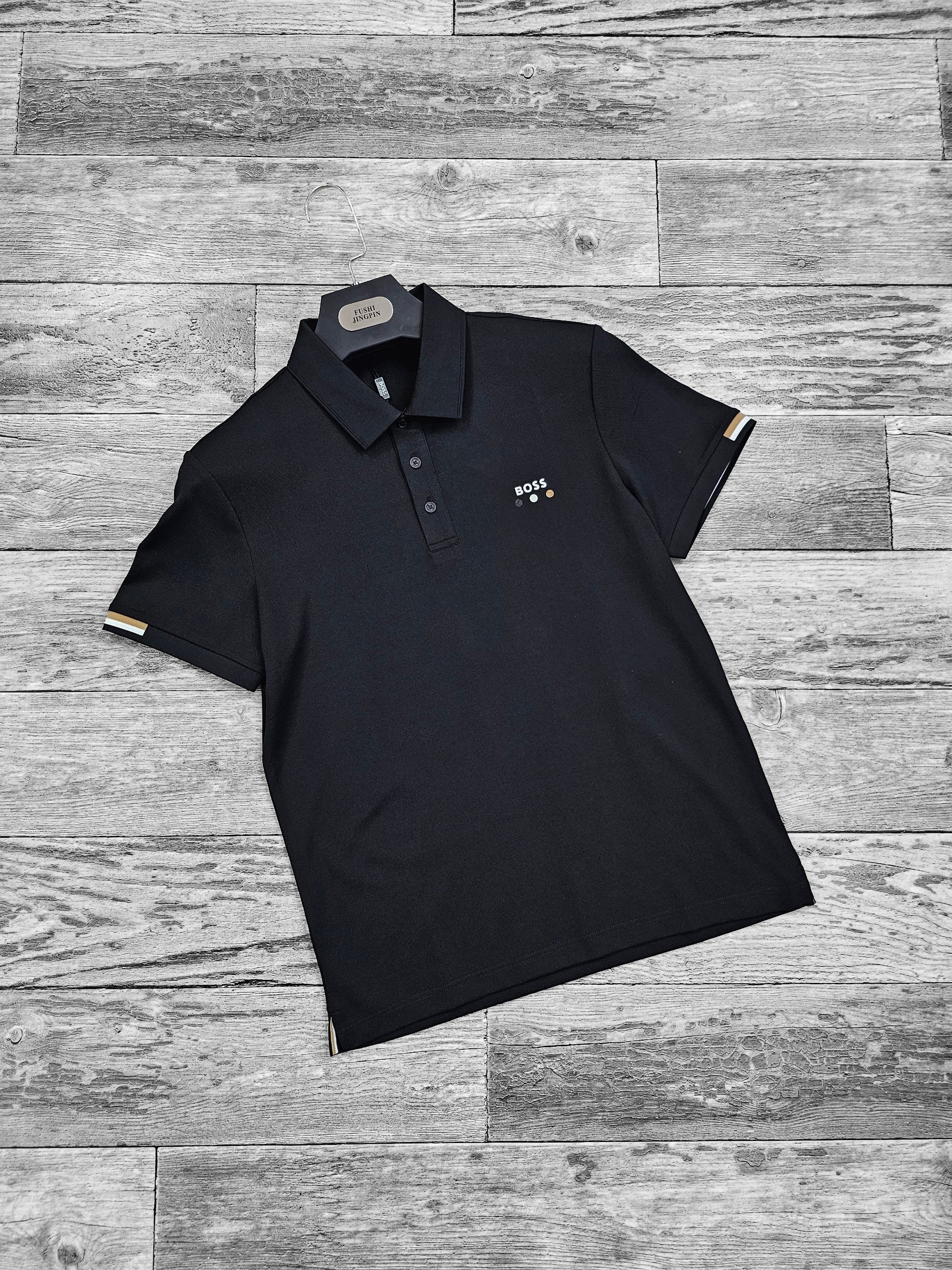 Polo BOSS tennis club noir