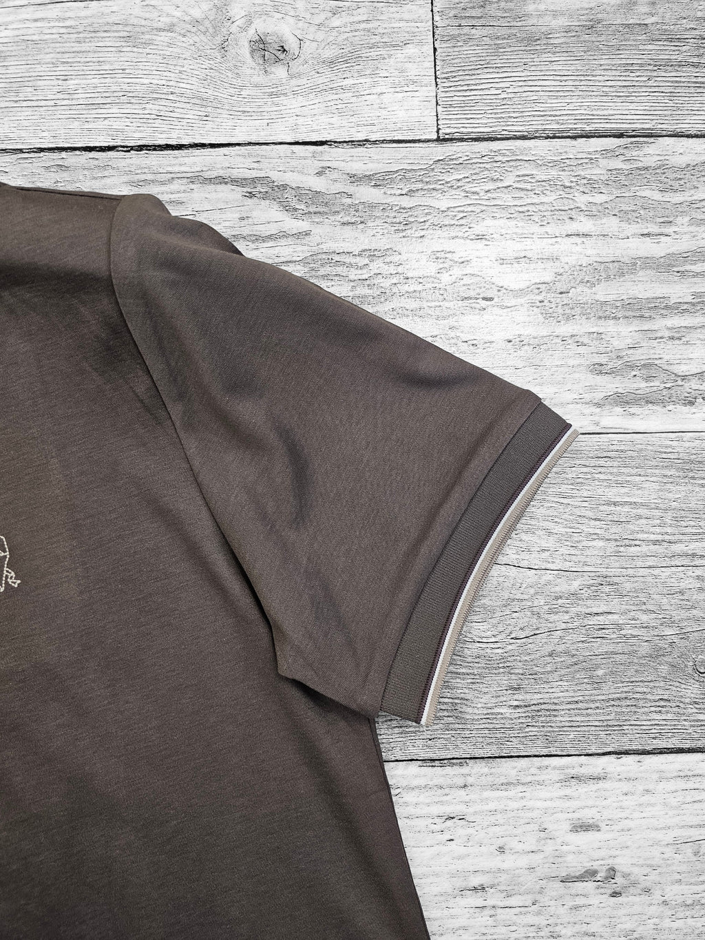 Tshirt brunello cucinelli maron