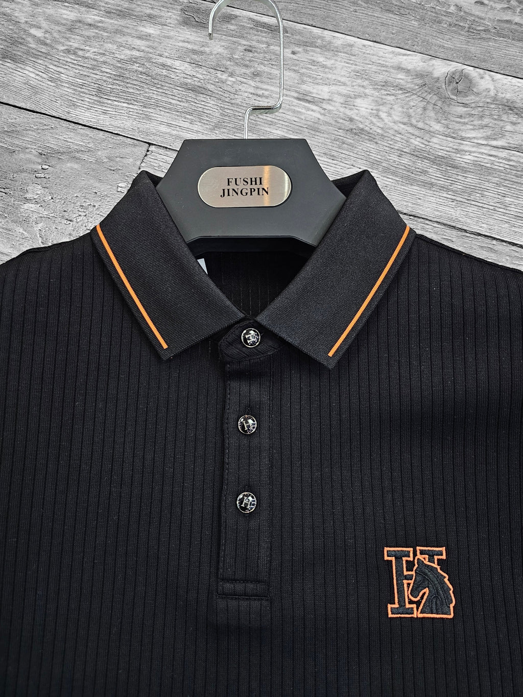 Polo Hermes noir