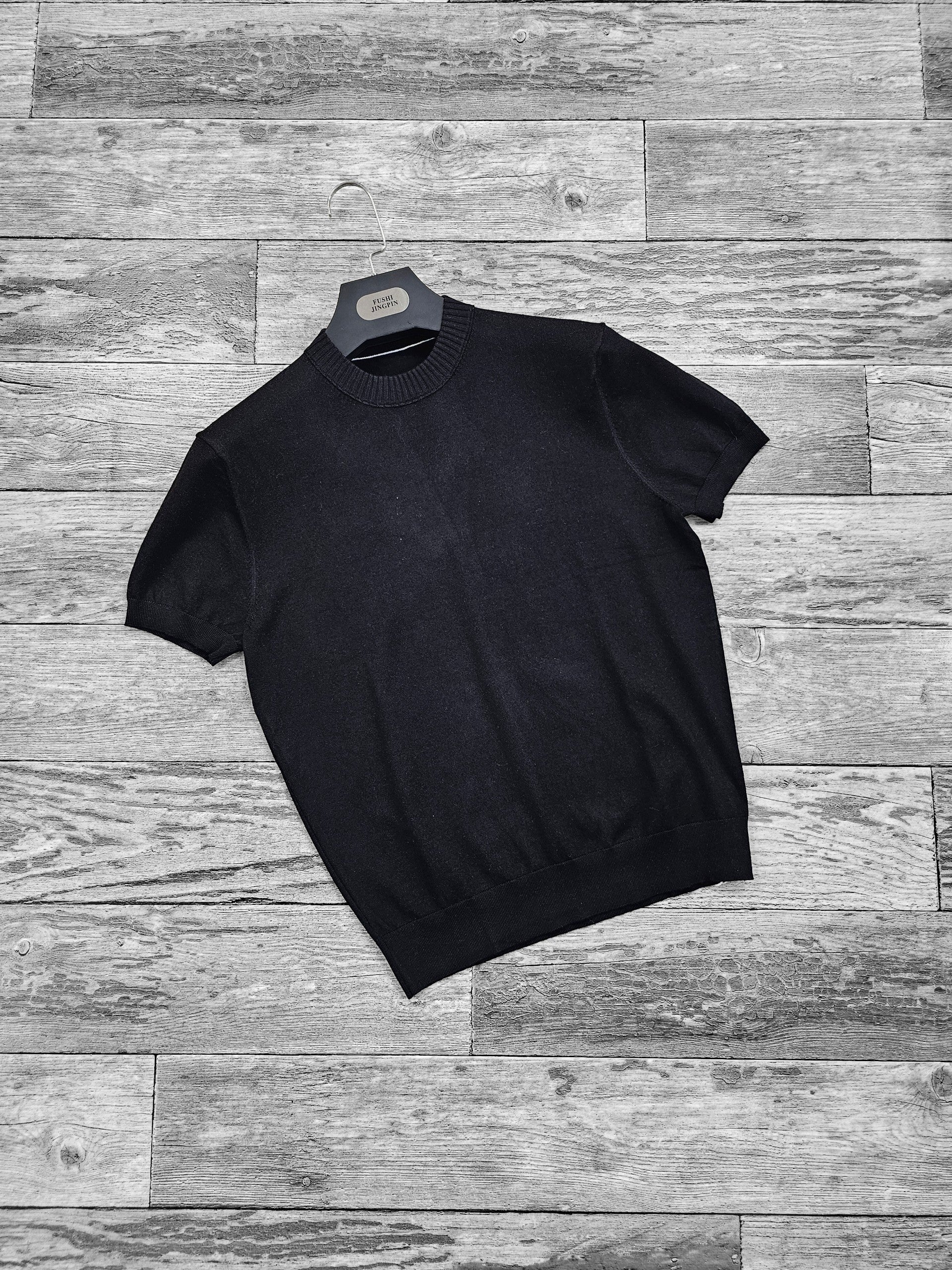 pull a col semi-cheminé noir