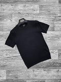 pull torsadé noir
