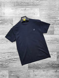 Pull boss carré bleu nuit