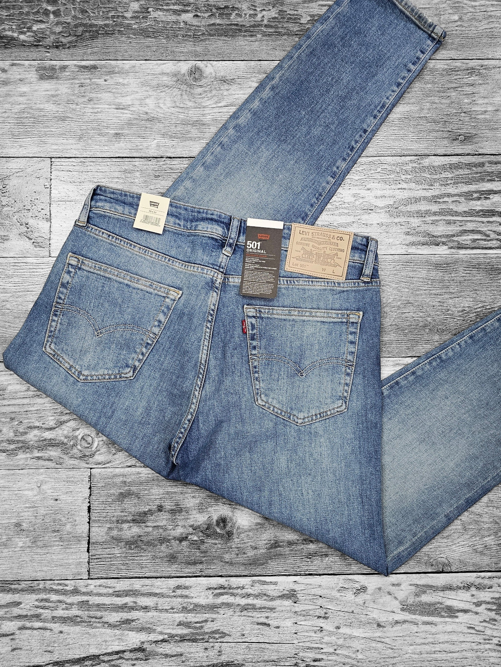 Levi's 501 bleu sablé