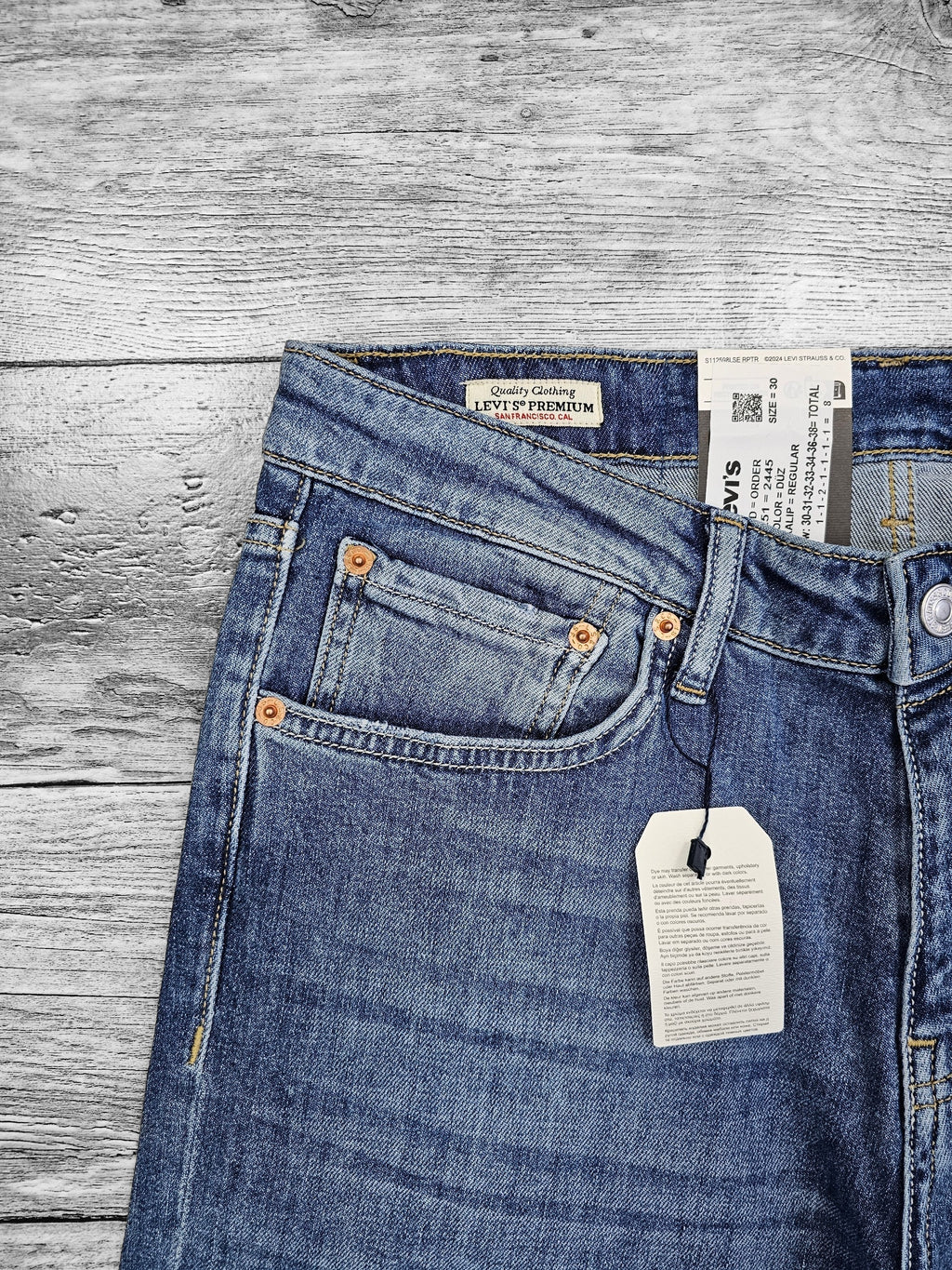 Levi's 501 bleu clair