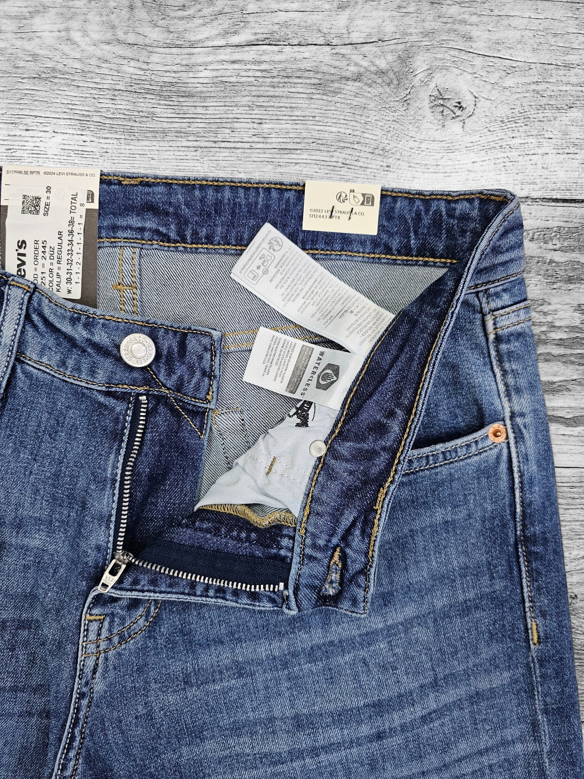 Levi's 501 bleu clair