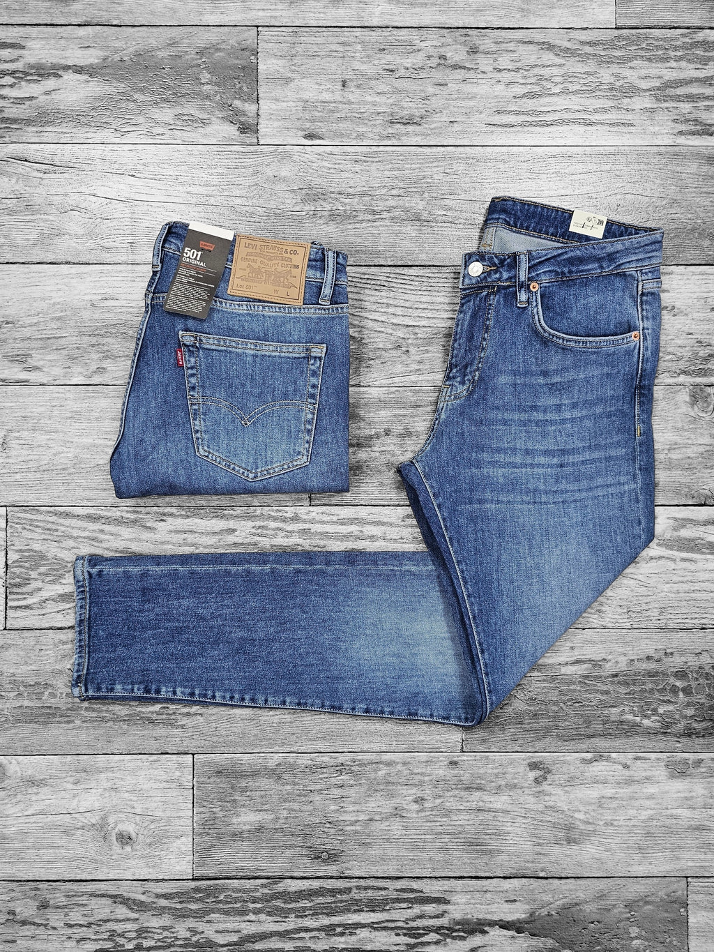 Levi's 501 bleu clair