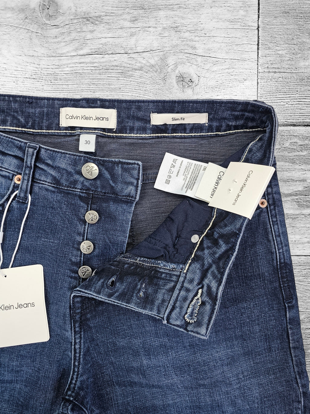 calvin klein bleu foncé