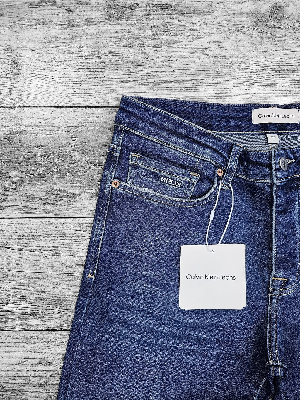 calvin klein bleu jean