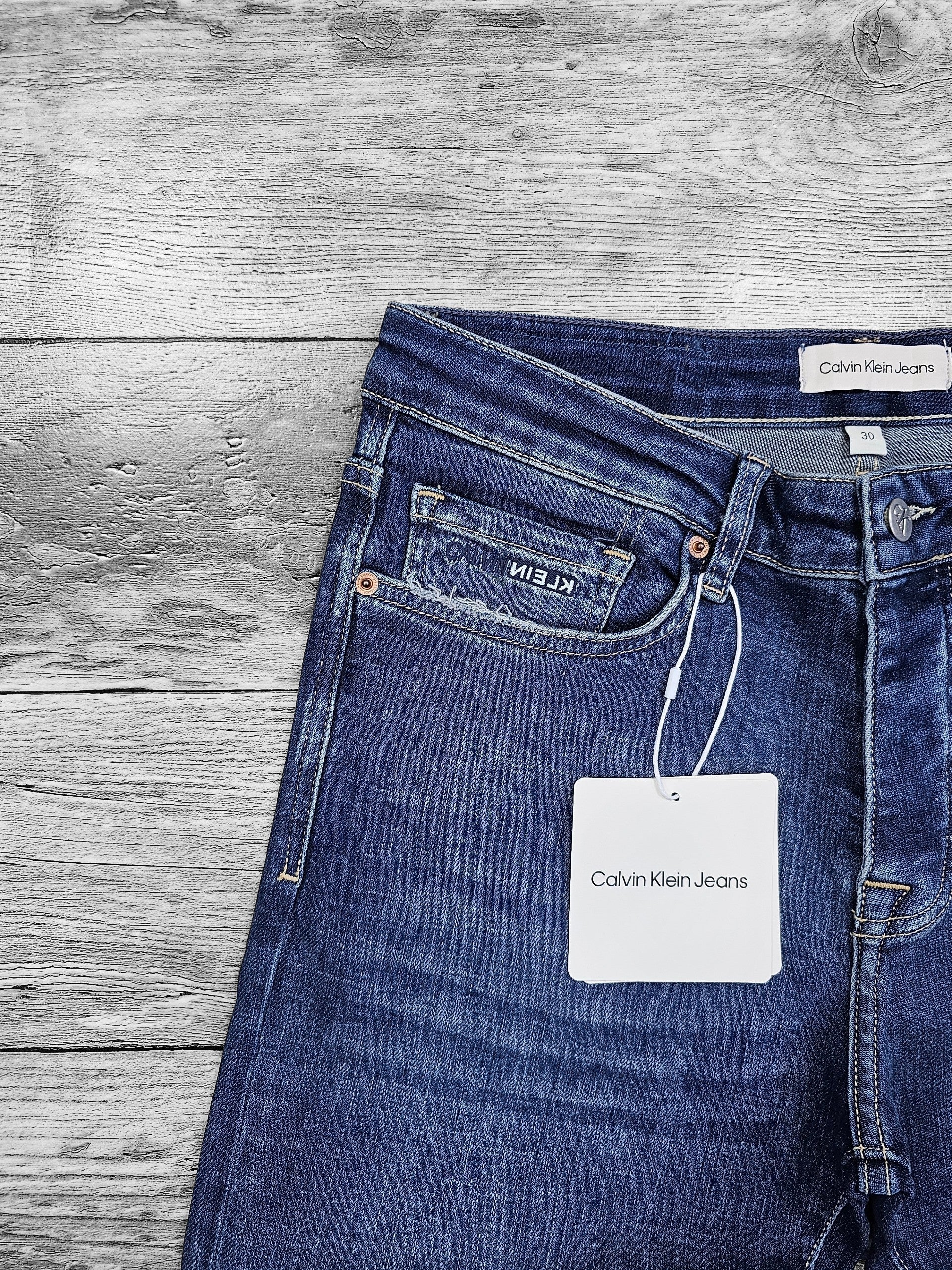 calvin klein bleu jean