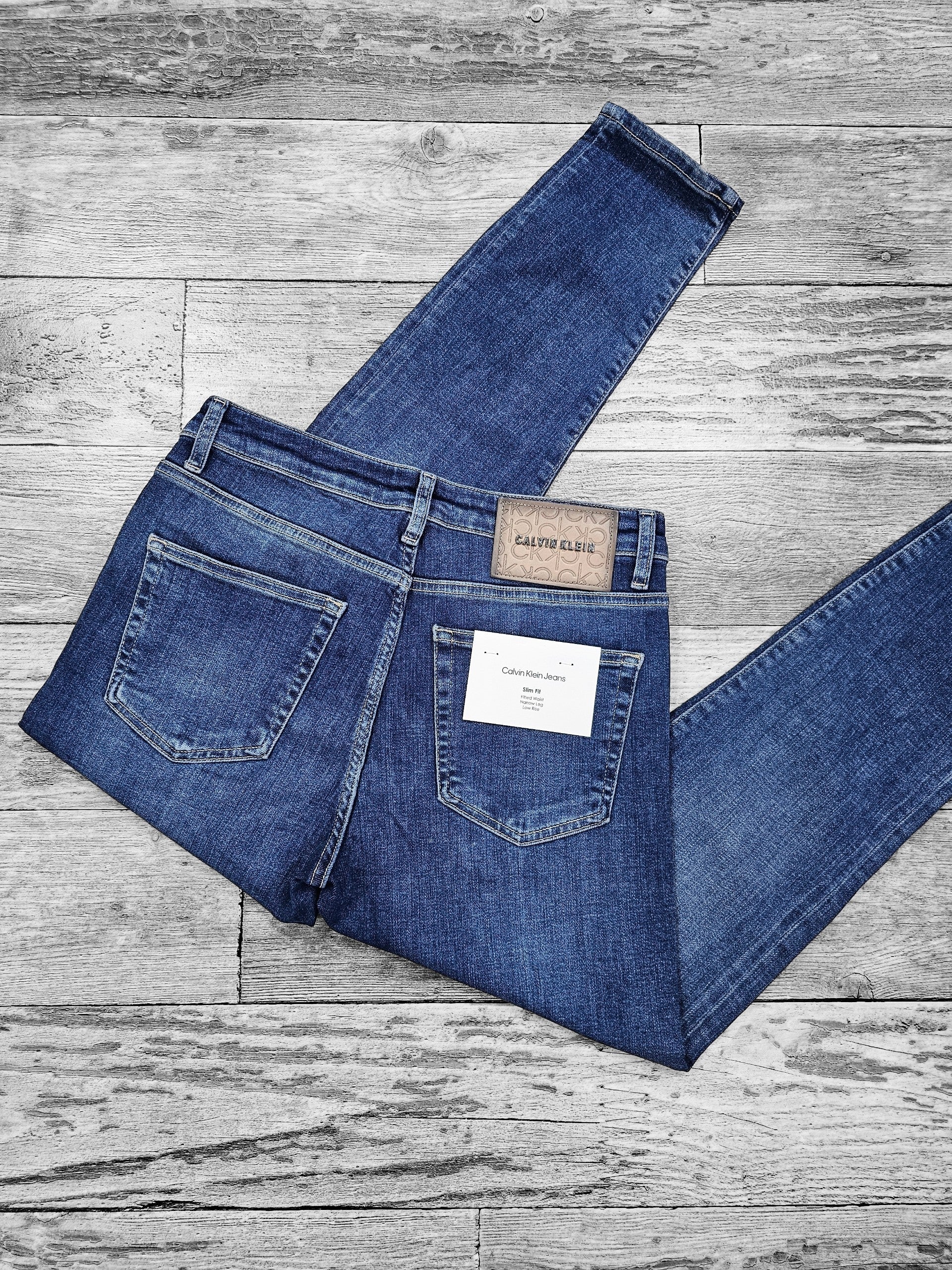 calvin klein bleu jean
