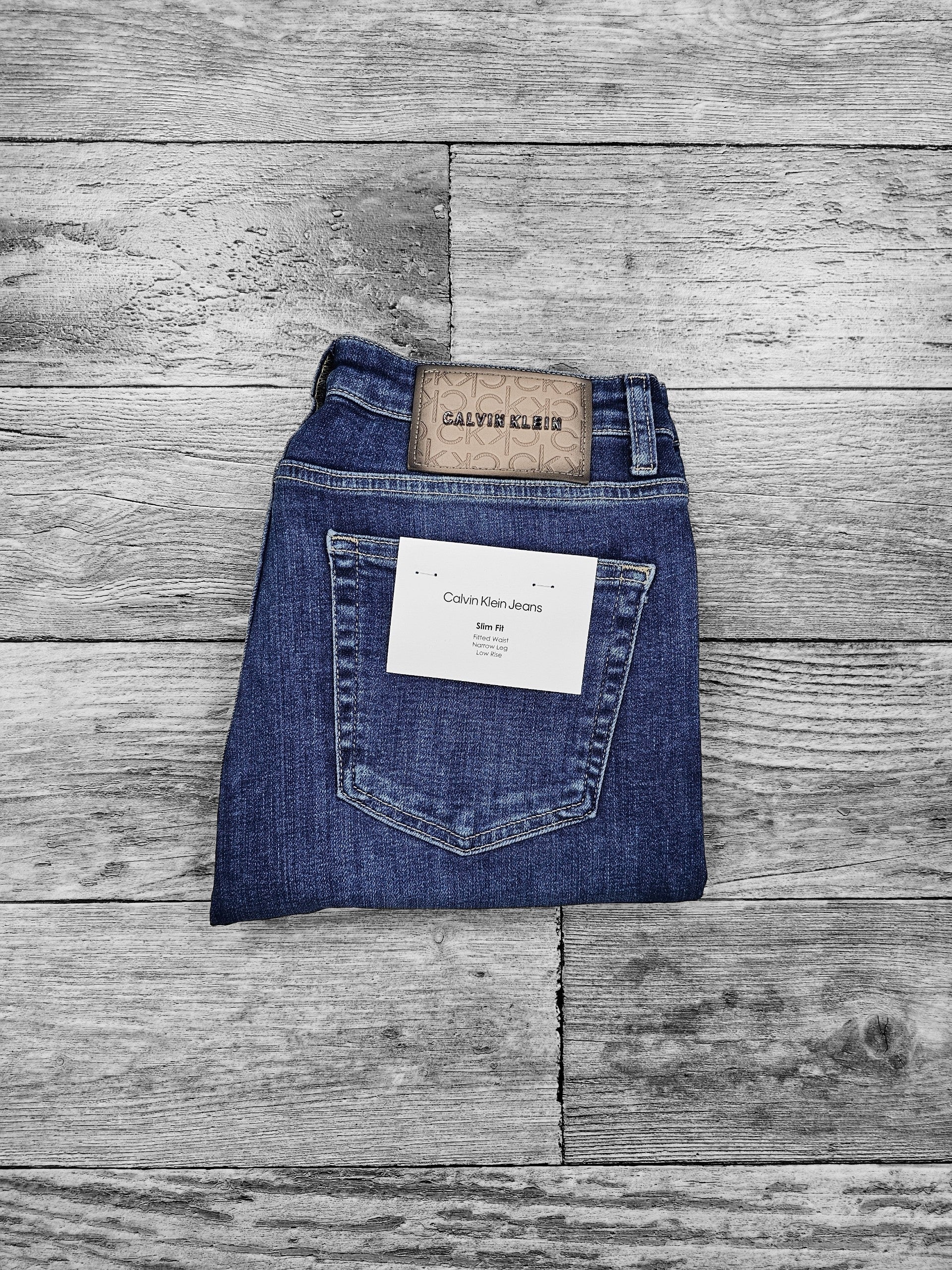 calvin klein bleu jean