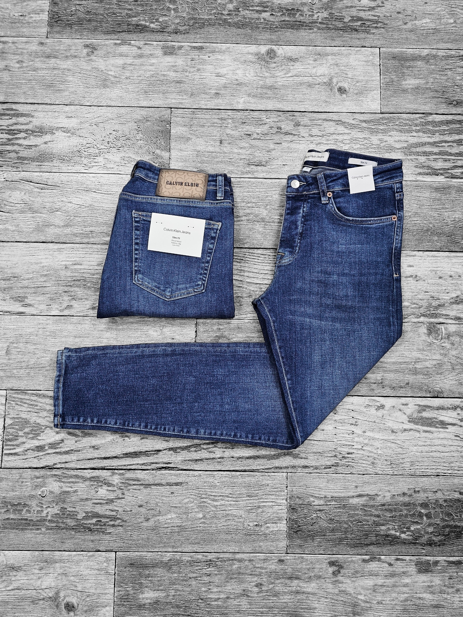 calvin klein bleu jean