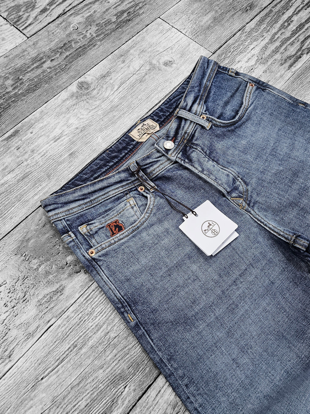 Jean Hermes bleu javel