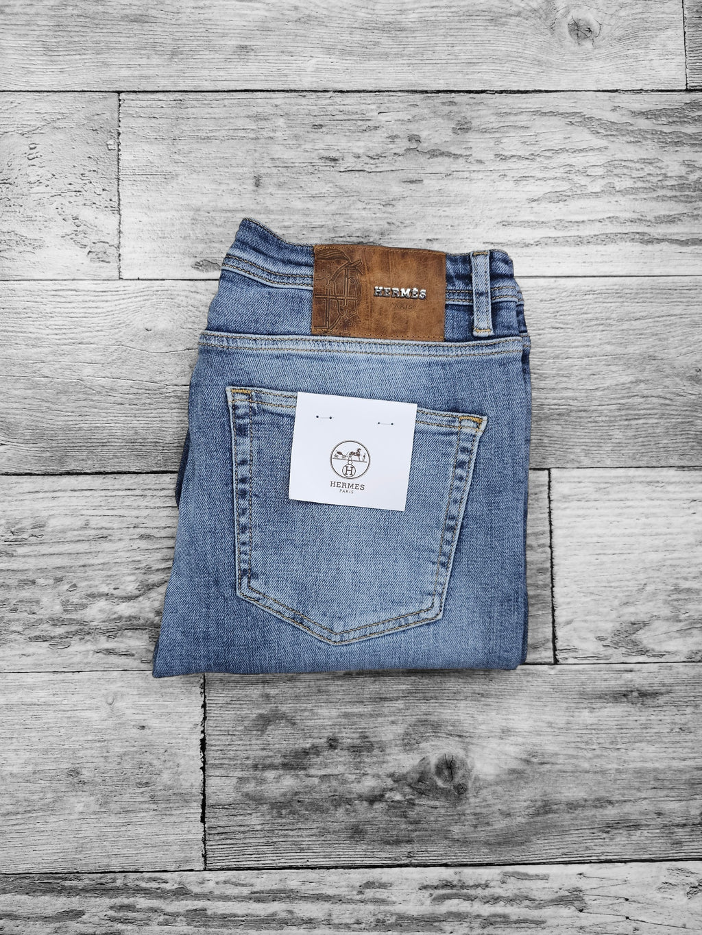 Jean Hermes bleu javel