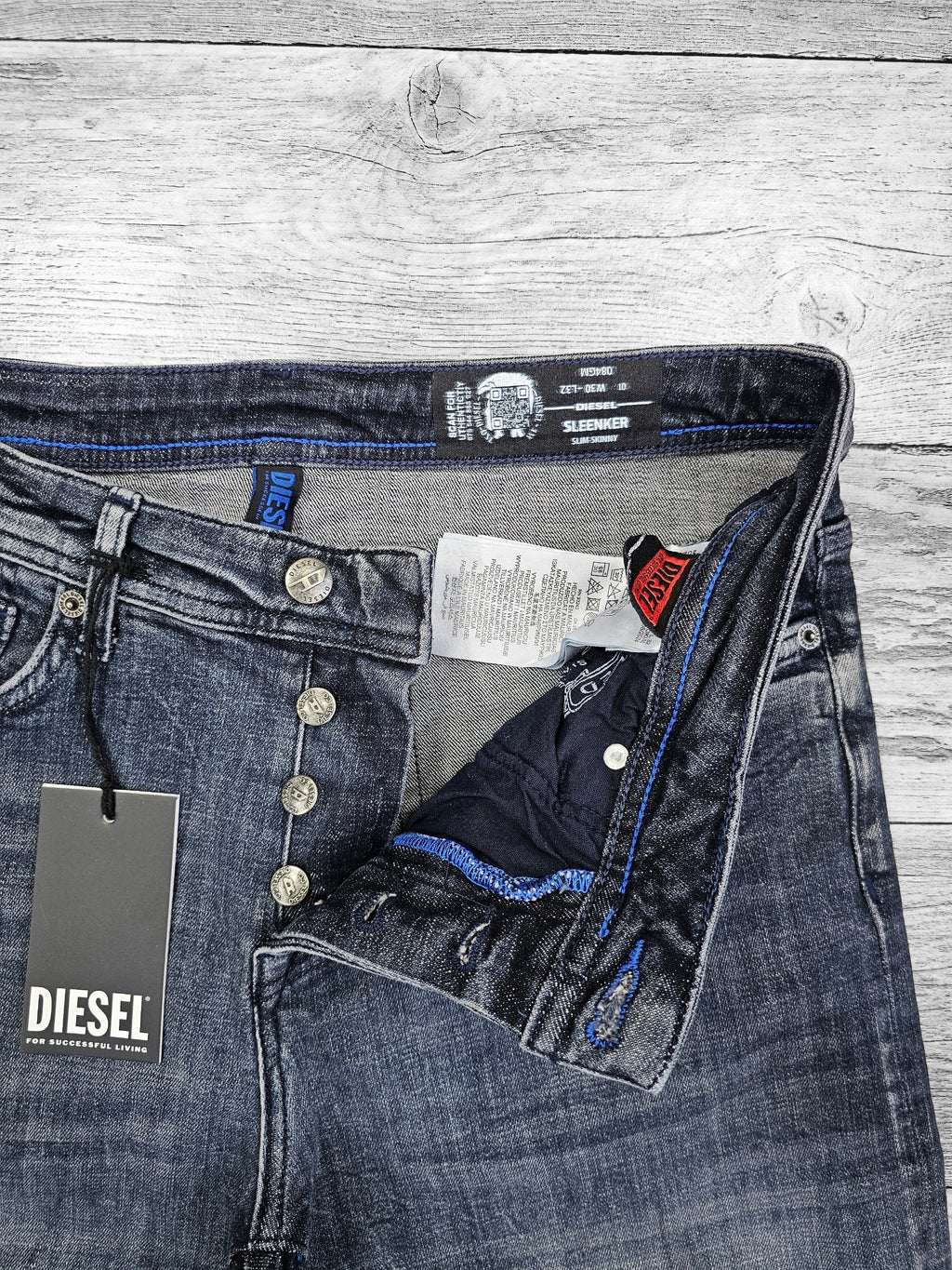 Diesel bleu gris