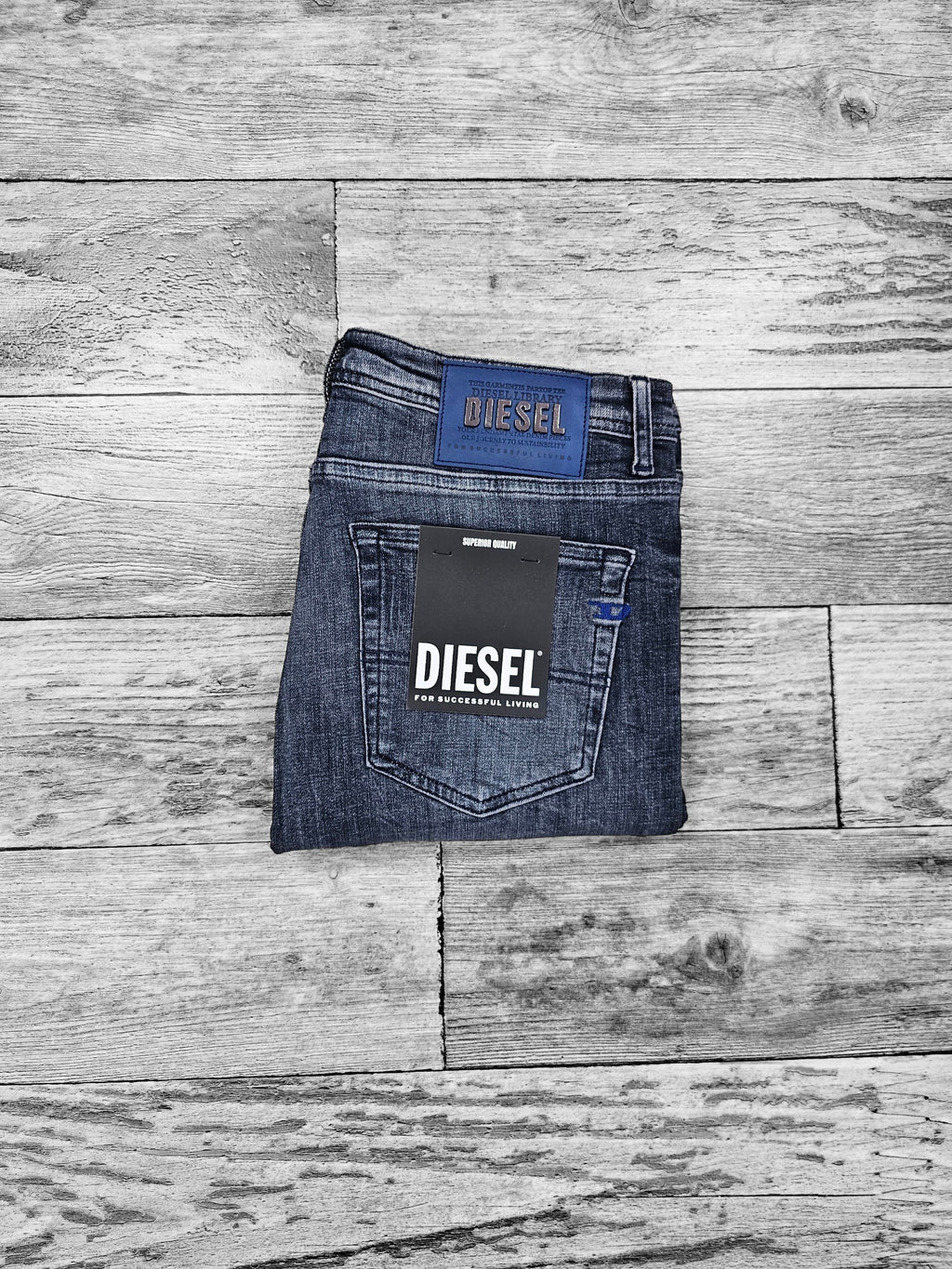 Diesel bleu gris