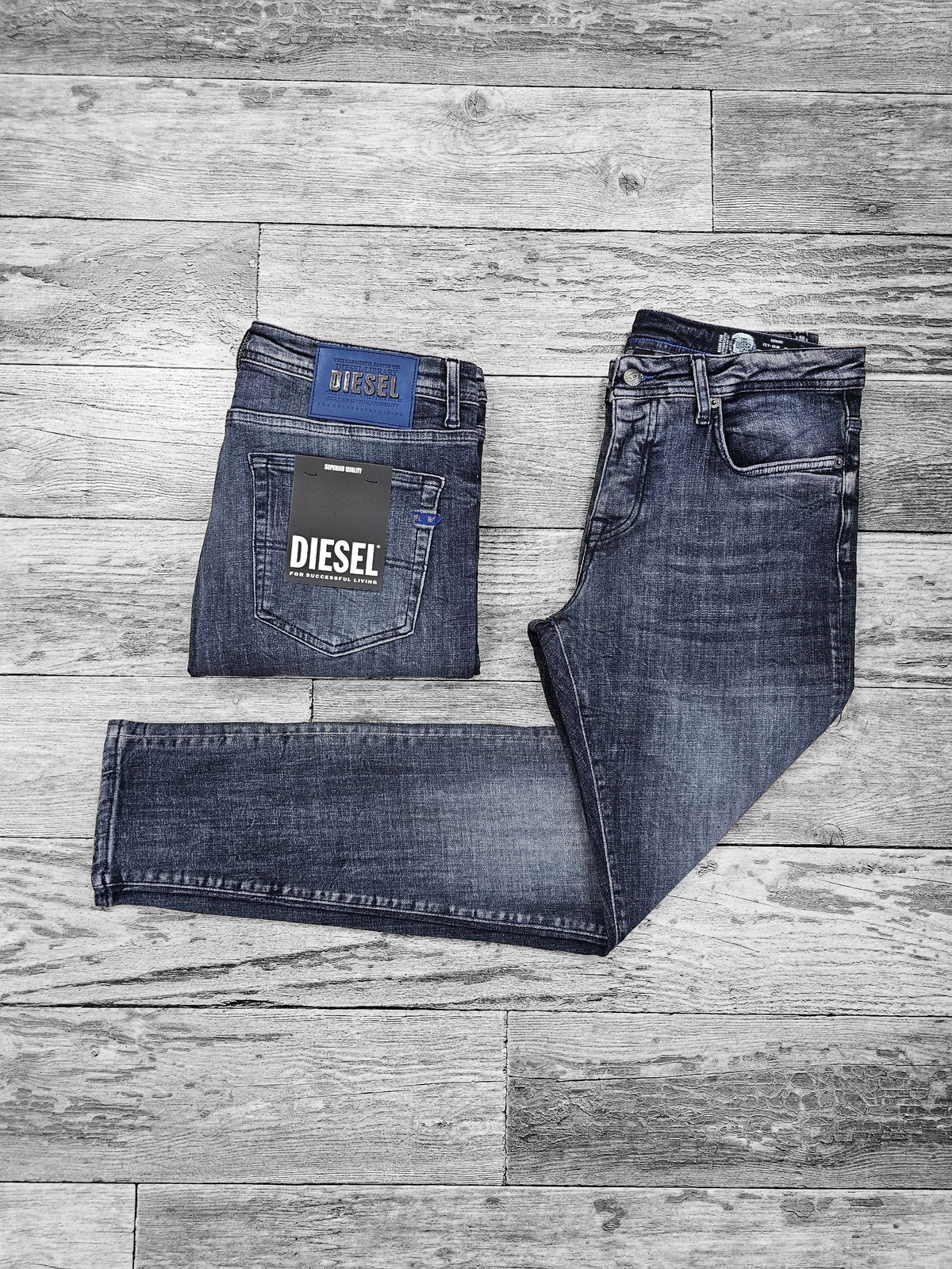 Diesel bleu gris
