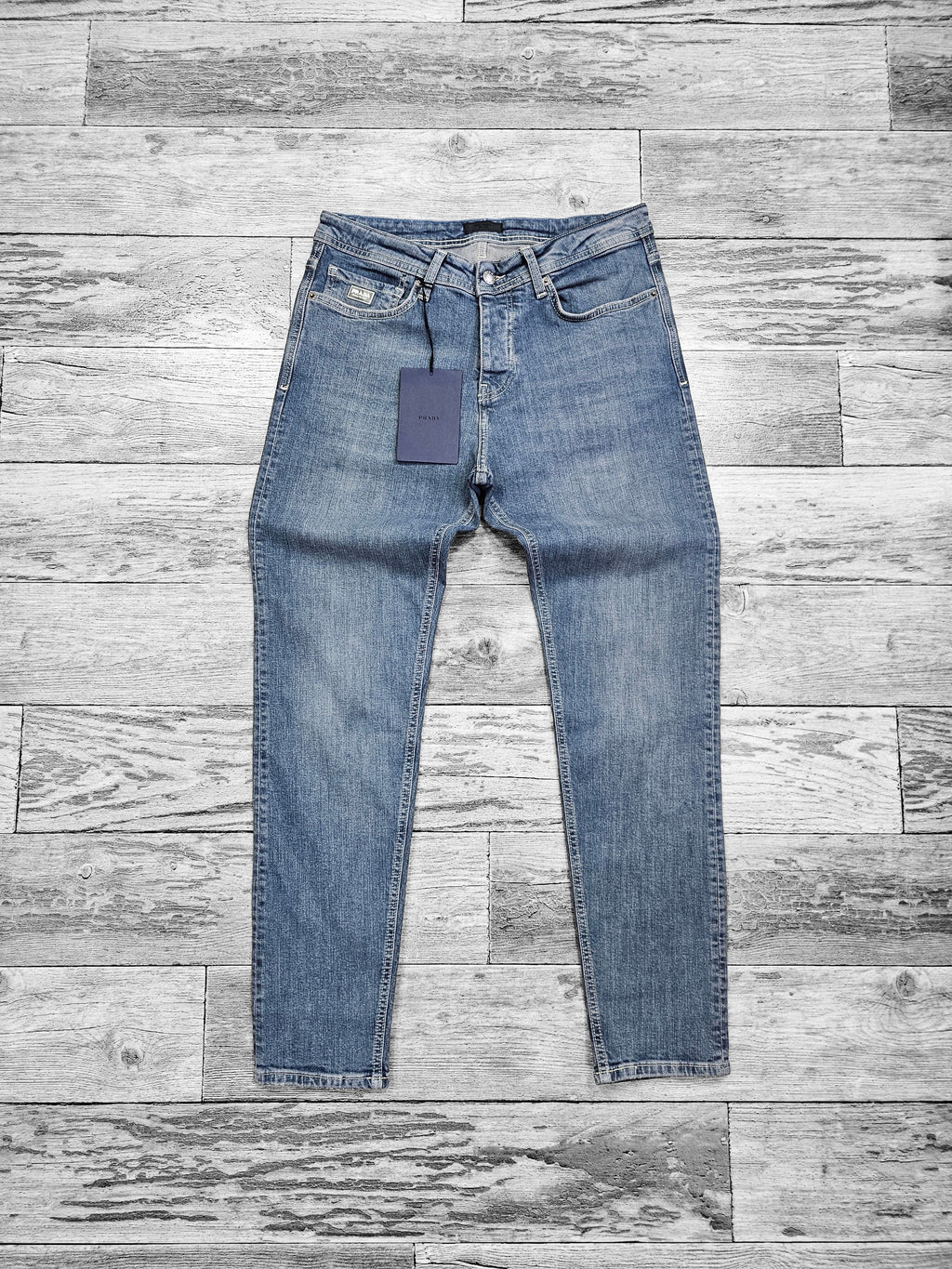 Prada bleu gris